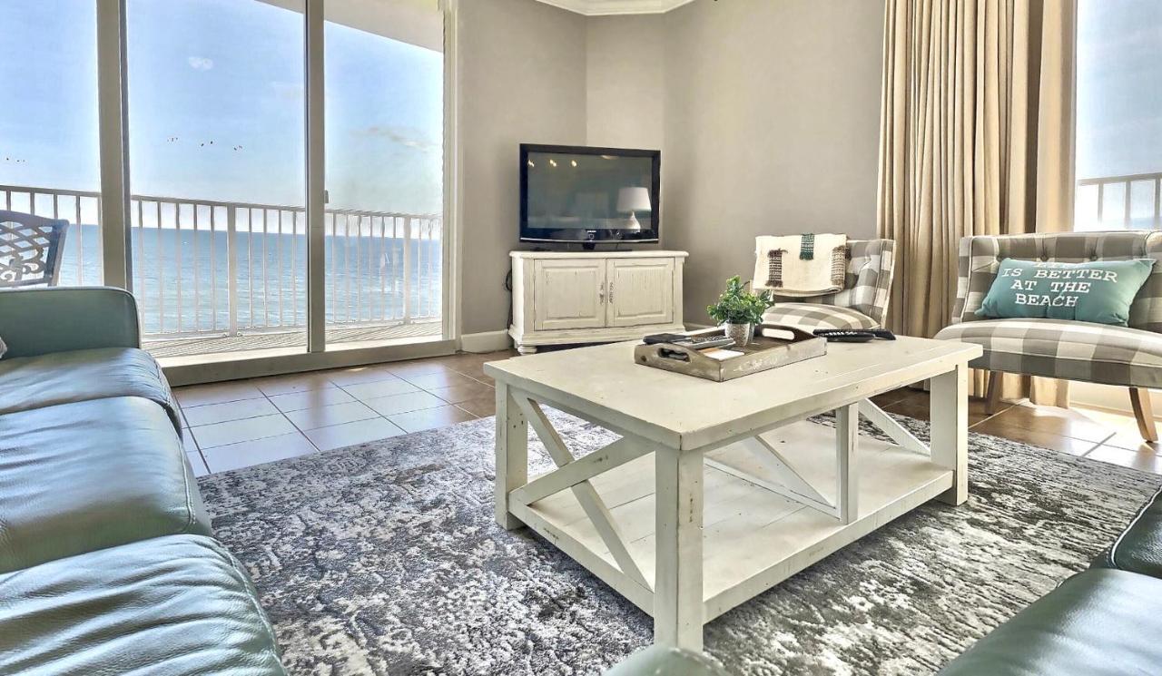 Happy Ours 2200 Sq Ft Corner Beachfront Sleeps 12 Panama City Beach Zewnętrze zdjęcie